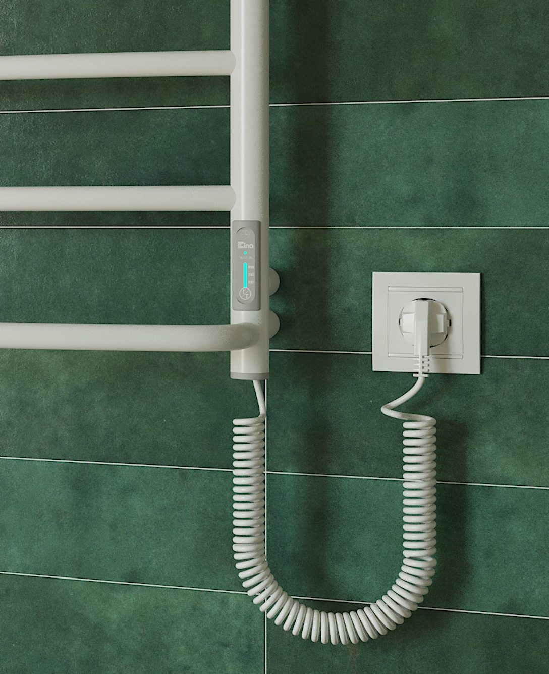 Cascade with shelf 6 White