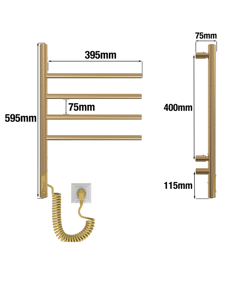 Vertical 4 Gold