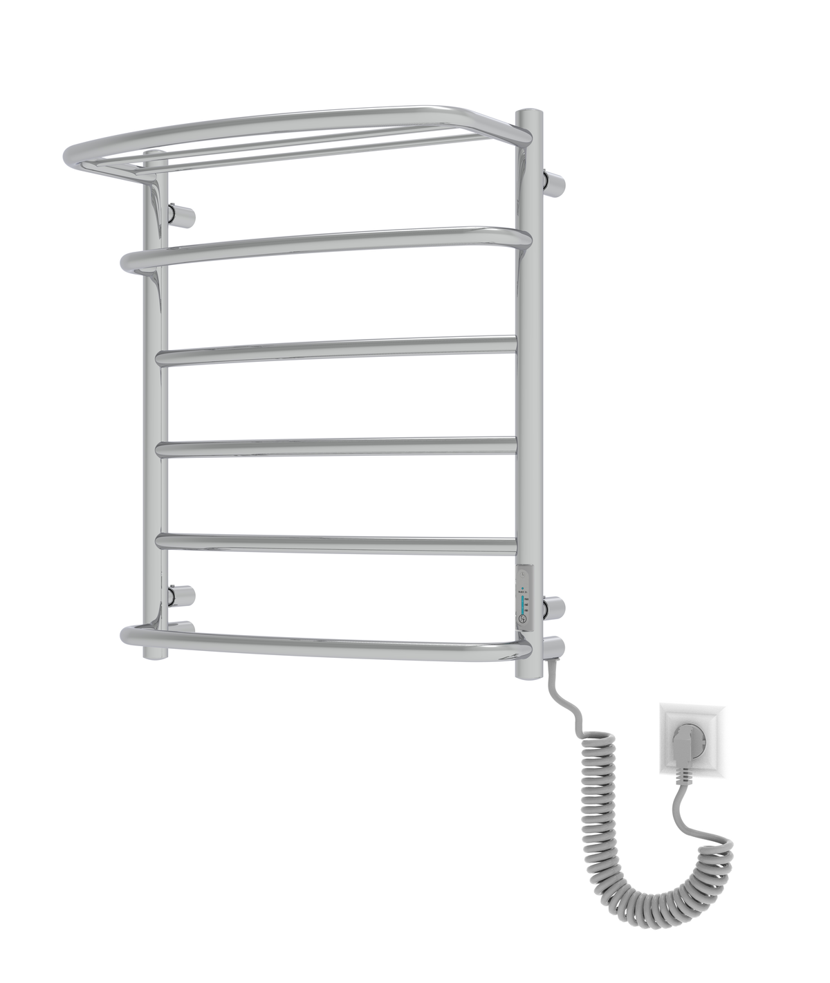 Cascade with shelf 6 Chrome