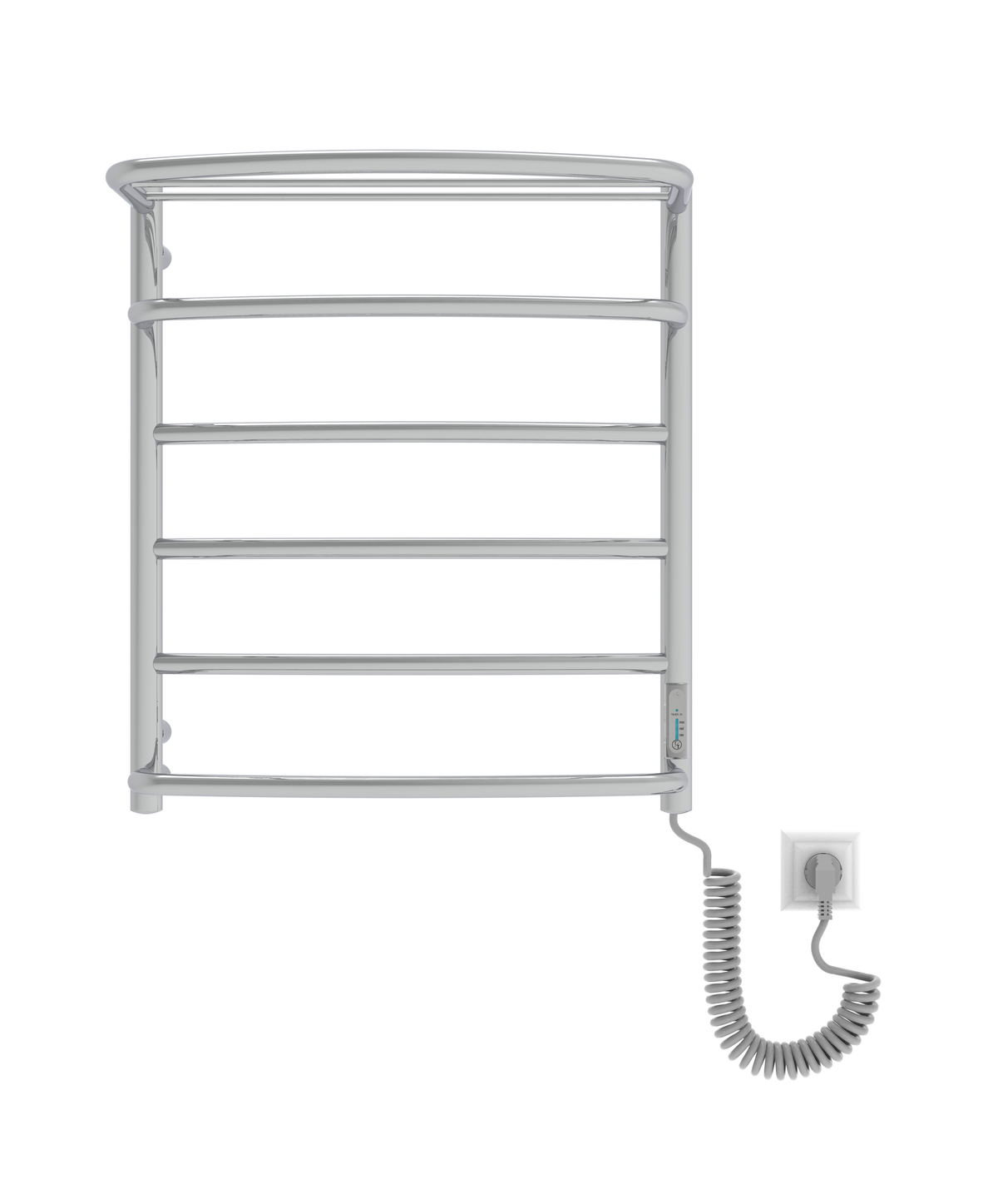 Cascade with shelf 6 Chrome